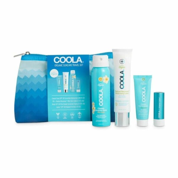 COOLA 4 Piece Organic Suncare Travel Set